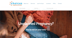 Desktop Screenshot of pregnancychoice.org